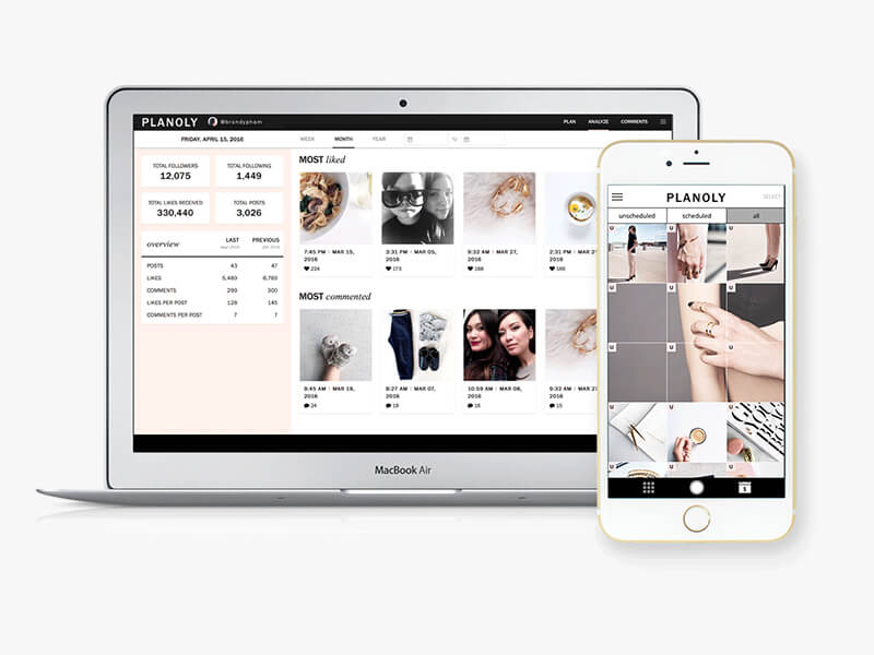 Cómo gestionar y programar Instagram con Planoly